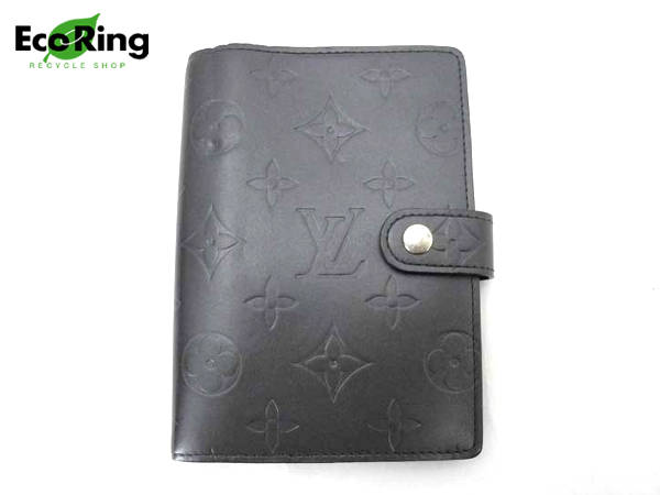 1円 美品 ヴィトン R20935 モノグラムマット 手帳カバー AQ769