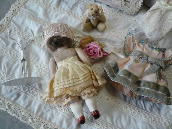アンティークドール*KESTNER*ケストナー オールビスク*小さな子