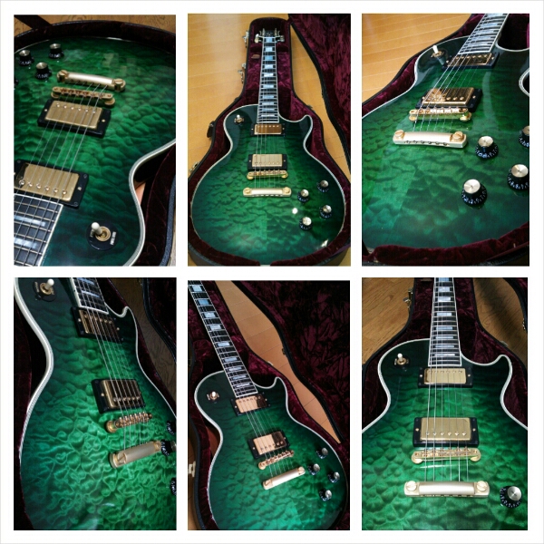 GIBSON 1968 Les Paul Custom イグアナバースト キルトトップ(カスタム
