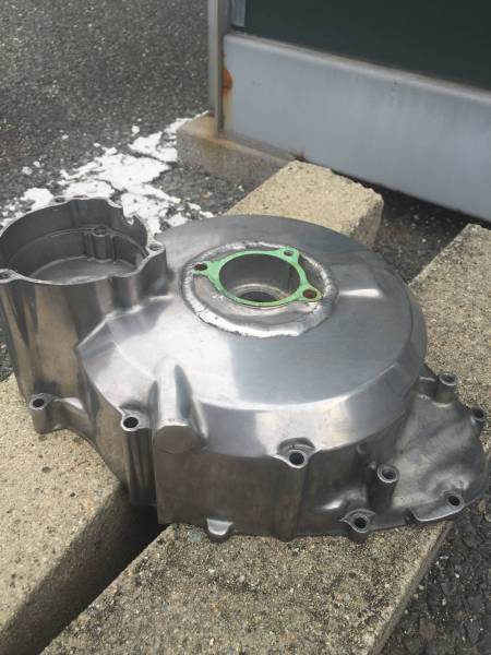 CBX1000油圧用クラッチカバー CBX400F CBX550F NC07 バフ研磨⁄クリア
