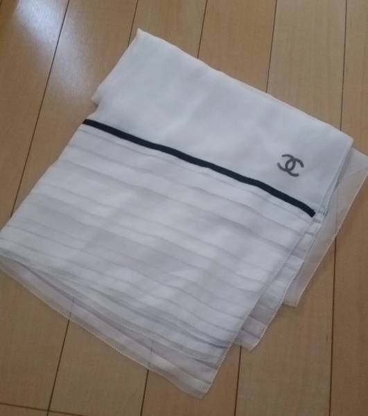 ◆美品◆シャネル◆ストール◆ショール◆シルク◆正規品