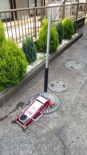 2.5t ガレージジャッキ 引き取り希望