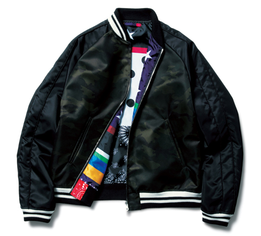 SOPHNET 16SS 迷彩 スカジャン L スタジャン ソフネット FCRB