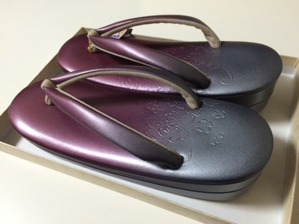 【草履】金鷲本舗 皮 グラデーション