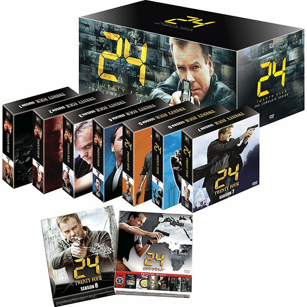 【新品】24 TWENTY FOUR 10周年記念コンプリートDVD-BOX 105枚組