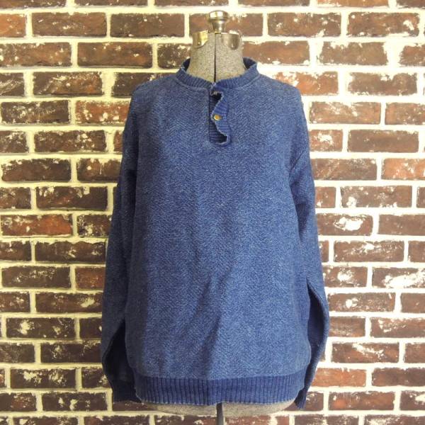 ビンテージ LL BEAN エルエルビーン インディゴ ニット セーター