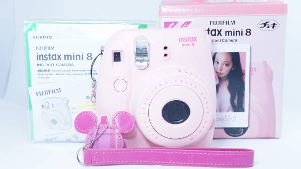 ★フィルム付★ FUJIFILM フジフィルム Instax mini 8 ピンク