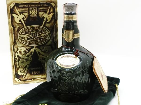 ロイヤルサルート 21年 古酒 スコッチウイスキー 700ml 40%未開栓 自宅