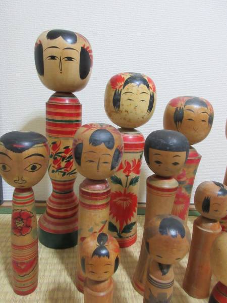 こけし 人形 15体 まとめて
