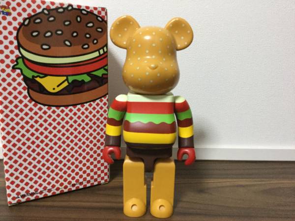 GETTRY 400% BE@RBRICK ハンバーガー ベアブリック BURGER 100
