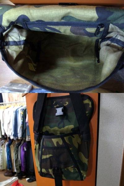 マンハッタンポーテージ カモフラージュ柄 ショルダーバッグ