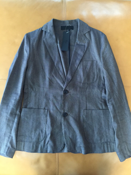 ★雑誌Safari掲載ブランドKNITT03ジャケット２新品NAVY！