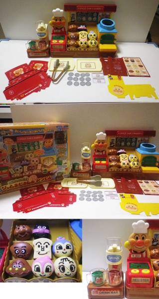 アンパンマン パン工場とコンビニ 2点セット＋おまけ＋送料無料