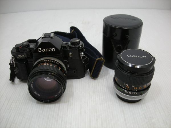 [105Y00495]Canon A-1 一眼レフカメラ レンズ付き ジャンク品