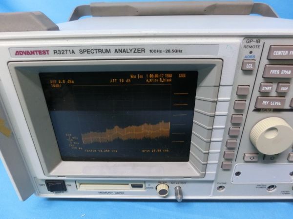 Advantest R3271 ADVANTEST R3271A SPECTRUM ANALYZER アドバンテスト(その他)|売買されたオークション情報、yahooの商品 ...