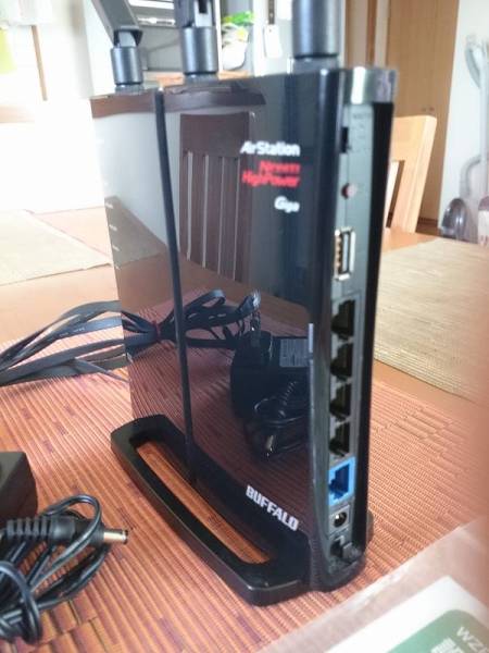 BUFFALO　無線LAN親機　WZR-450HP　（一部難あり）_2