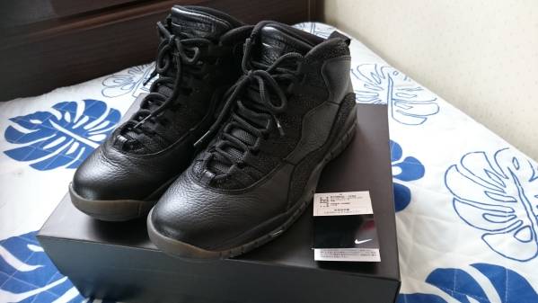 中古美品 AIR JORDAN 10 RETRO OVO US9 27㎝ ドレイク コラボ品
