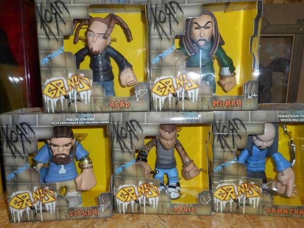 KORN/フィギュア 5種セット/未開封品