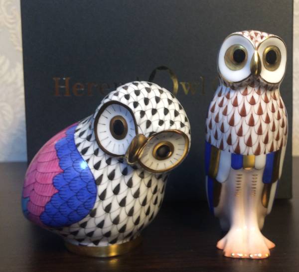 Herend ヘレンド 世界のふくろう ブルゴーニュ 限定品 置物 フィギュリン フィギュリン ふくろう」の落札相場・落札価格 Herend (ヘレンド