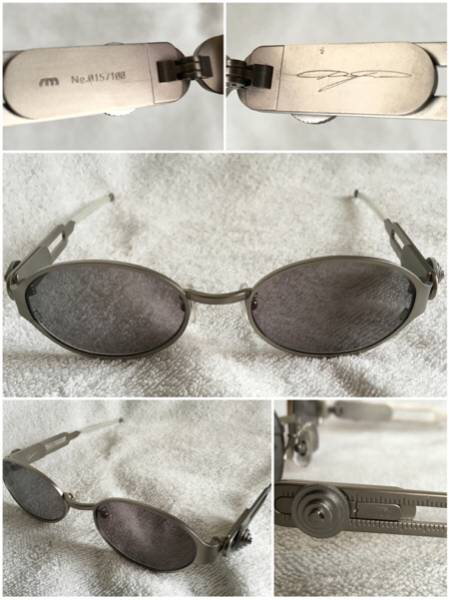村田蓮爾 デザイン サングラス Mechanical shades 希少】村田蓮爾デザイン『サングラス』(コミック、アニメグッズ)｜売買
