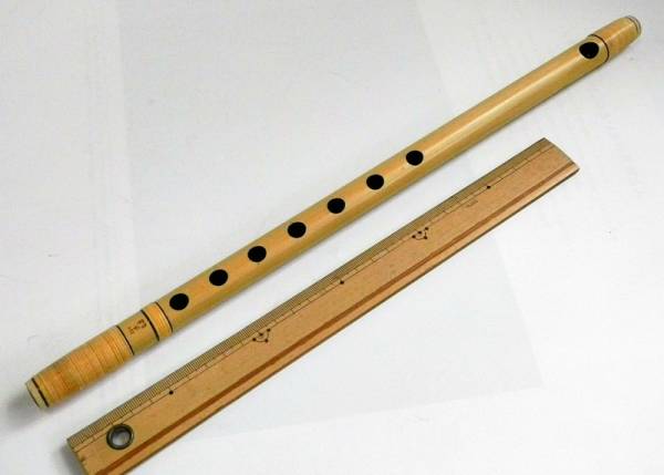 ◆　七本調子　横笛　紫山　７孔（40.5cm　41ｇ）◆