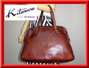 ④　Kitamura　キタムラ　レザーバッグ　bag 　横浜元町