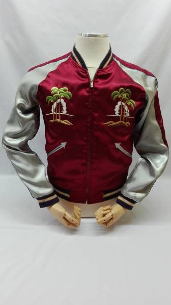 東洋エンタープライズ スカジャン/スタジャン グリーン /サイズS