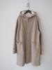 チアー cheer *ウール混フード付きコート *毛フーデッド0416