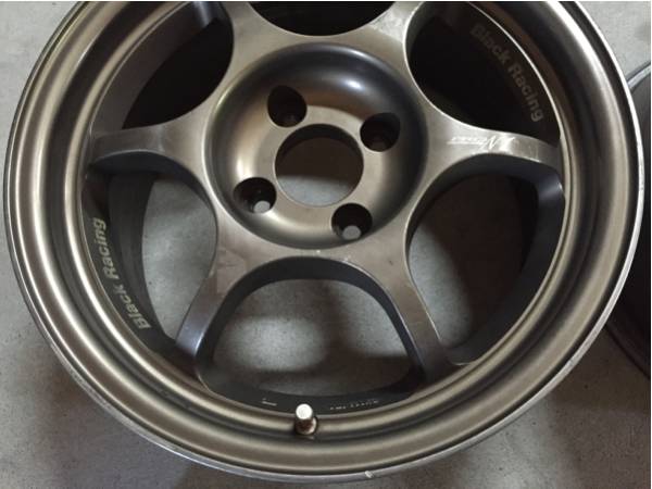 ◇ブラックレーシング PRO N1 2本 7J PCD100 Black Racing 14インチ