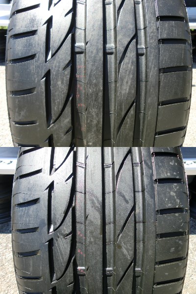 ブリヂストン POTENZA S001 255/40RF17 10分山 2本 ランフラット