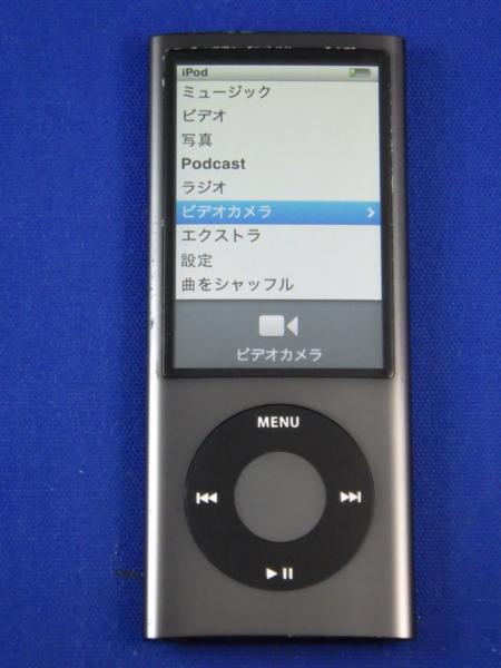 S22【中古】 iPod nano 第5世代 16GB ブラック