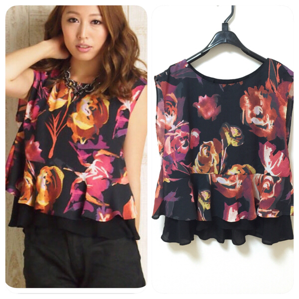 【美品】素敵＊グレースコンチネンタル ローズグラデトップ36