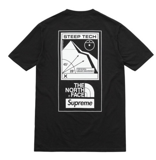 Supreme The North Face Steep Tech T-Shirt M black 黒 palace