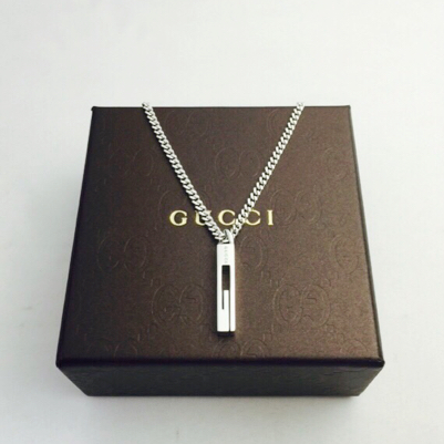 【未使用同様】グッチ☆GUCCI カットアウトG ネックレスSV925
