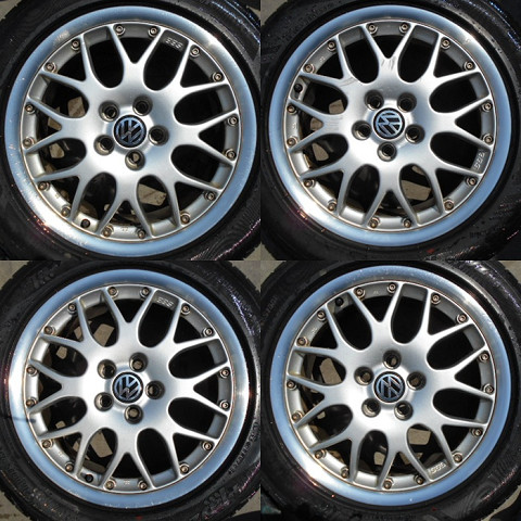 ワーゲン純正BBS☆16×6.5J☆205/55/16☆4本セット☆売切り