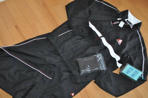 新品 le coq/ルコック GOLF 　2Way レインウェア 上下セット