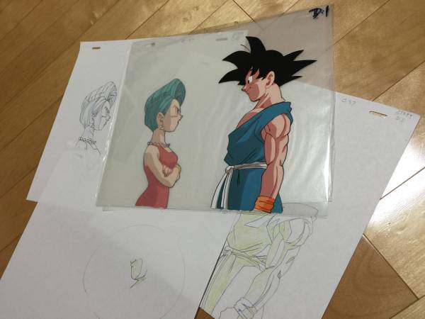 ドラゴンボール ドラゴンボール☆鳥山明☆セル画 原画☆孫悟空 ブルマ セル画 た行