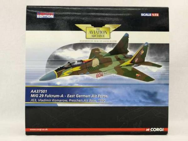 CORGI コーギー MiG 29 Fulcrum-A フルクラム 東ドイツ空軍