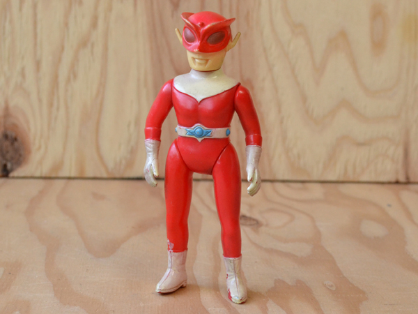 純正ショップ ミドルサイズ ブルマァク レッドマン 怪獣ソフビ人形