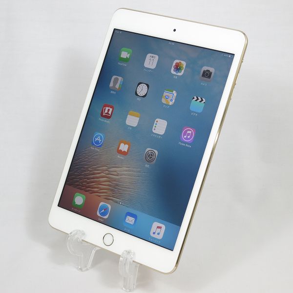 iPad mini 3 Wi-Fi 128GB ゴールド MGYK2J/A コンピュータ タブレット