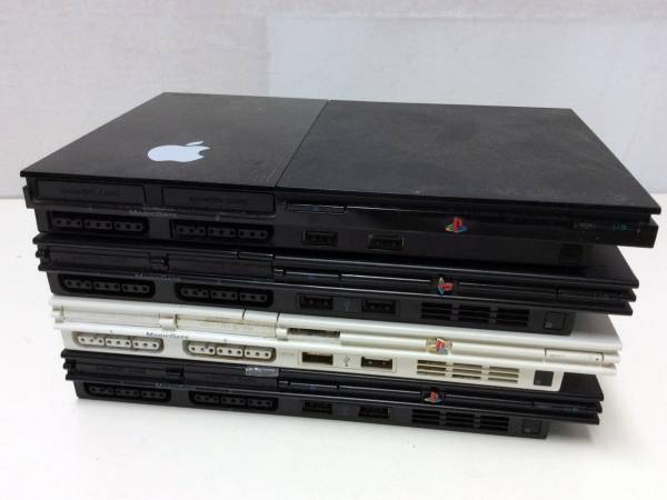 PS2 薄型 ジャンク 8台セット ジャンク 本体 PS2 SONY SCPH-75000 薄型 薄型PS2 4台セット 0 1