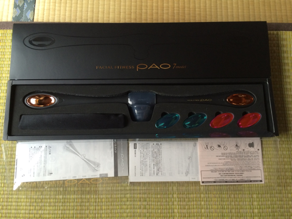 フェイシャルフィットネス パオ PAO（ブラック） 7model used サイズ