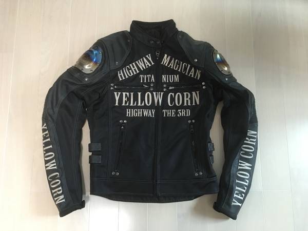 正規品イエローコーンメッシュジャケットYB-5109サンプルLサイズ