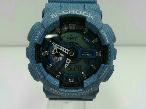 Denim G-SHOCK Casio G-Shock Watch CASIO - GA-110DC Men's | eBay