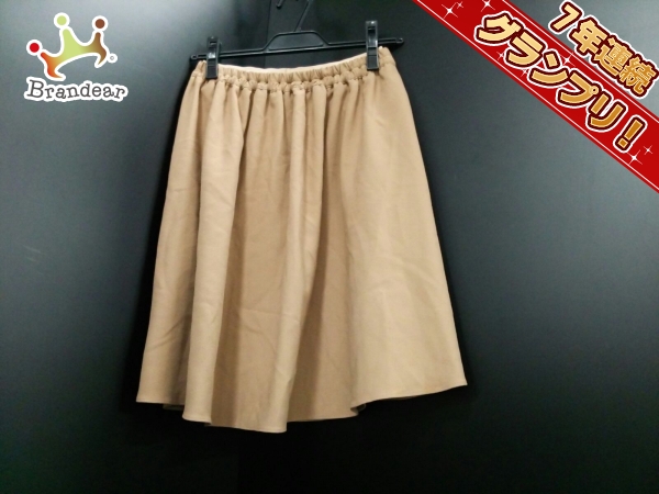 ヌメロ ヴェントゥーノ スカート 38 レディース 美品 ブラウン