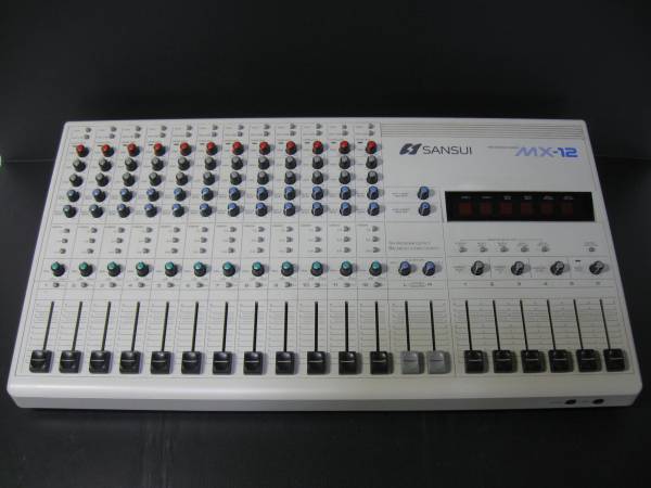 ★サンスイ 山水 RECORDING MIXER ミキサー MX-12★