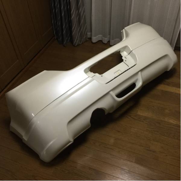 日産ティーダC11 前期モデル IMPUL ハーフスポイラー&バンパー付