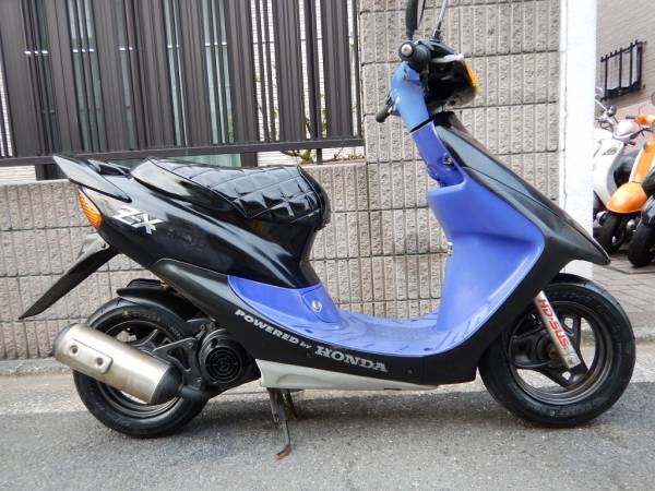 埼玉行き 埼玉発☆ライブディオZX（黒）フルパワー、エナメルシート付
