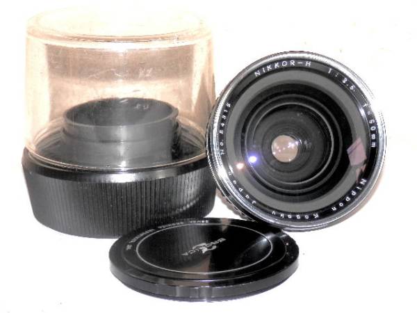 ブロニカ S2 EC用 Nikkor-H 3，5/50mm 美品 ブロニカ S2 EC用