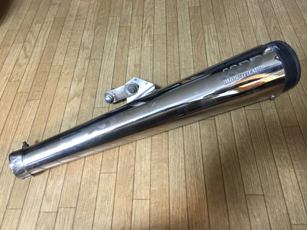スーパートラップ スパトラ SR400 汎用 スリップオン スーパートラップ